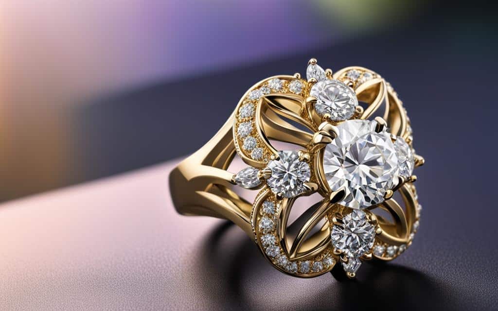 custom diamond ring